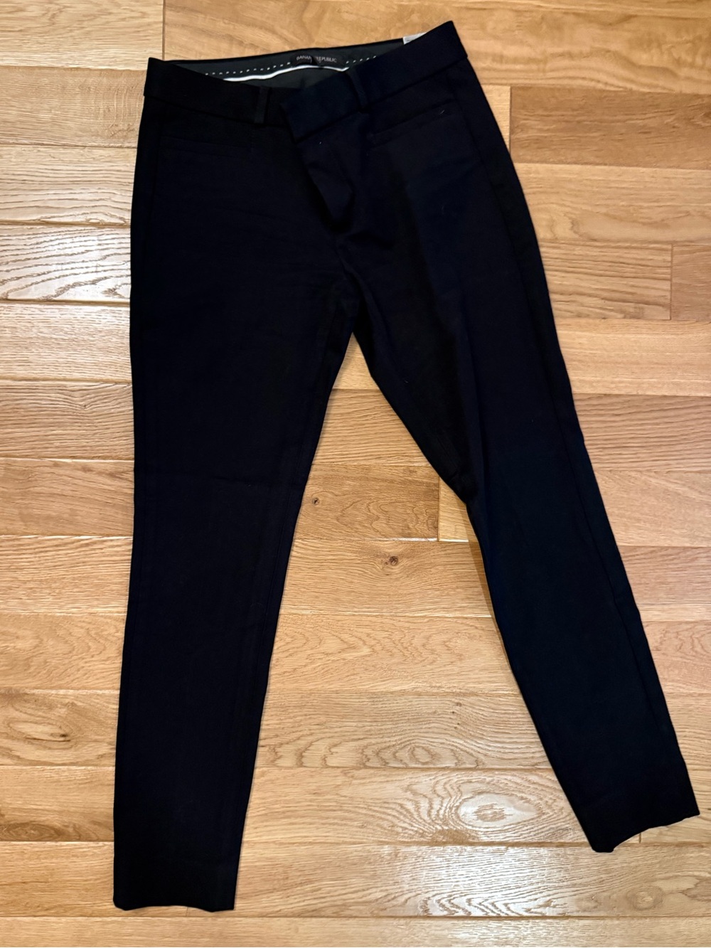 Banana Republic Skinny Sloan trouser size 0 - black